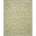 Nourison Regal Area Rug Collection Green 5 Ft 6 In. X 8 Ft 6 In. Rectangle 99446052520